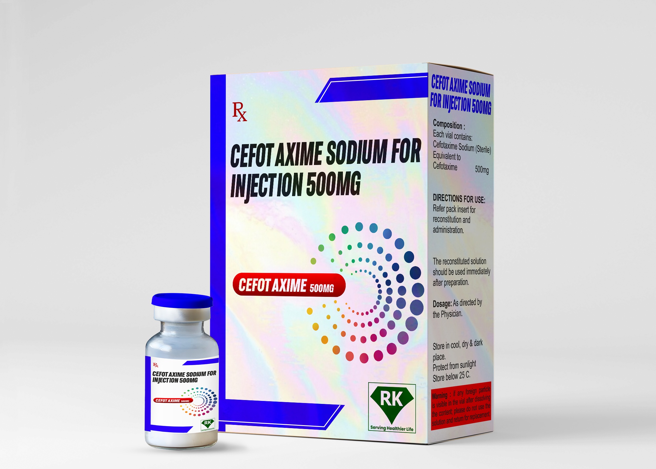 Cefotaxime Sodium for injection 500mg